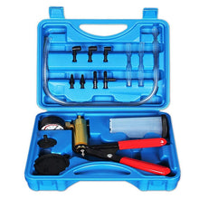 Load image into Gallery viewer, 2 In 1 Brake Bleeder Kit Hand Held Vacuum Pump Test Set For Automotive With Sponge Protected Case,Adapters,One-Man Brake And C