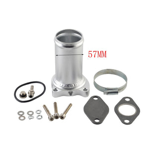 57MM EGR Valve Replacement Pipe  suit for audi seat VW 1.9 TDI 130/160 BHP  2.25inch Diesel egr delete kits