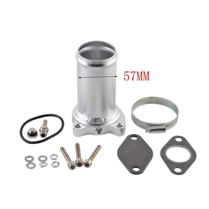 57MM EGR Valve Replacement Pipe  suit for audi seat VW 1.9 TDI 130/160 BHP  2.25inch Diesel egr delete kits
