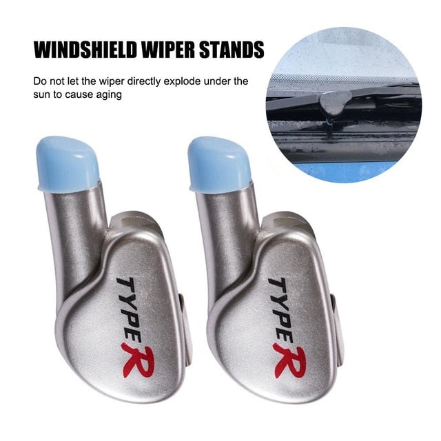 Car Windshield Wiper Blade Stand Separator Universal Accessories Aluminum Alloy Vehicle Tool Extending Life Of The Wiper 2 PCS